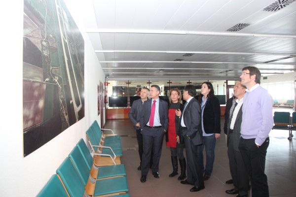 Iñigo Urkullu, presidente del EBB de EAJ-PNV y candidato a lehendakari en el Aeropuerto de Foronda