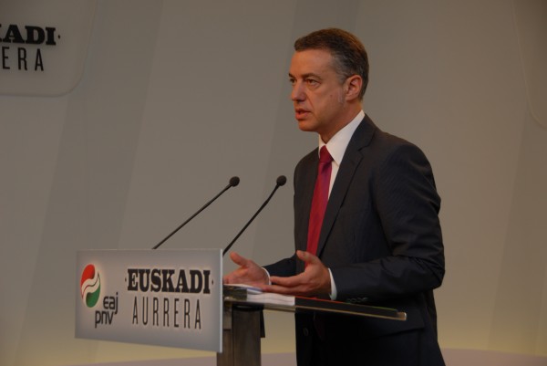 Iñigo Urkullu, presidente del EBB de EAJ-PNV y candidato a lehendakari 