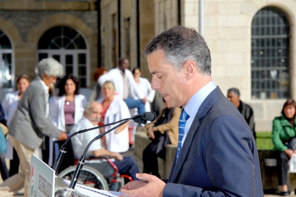 Urkullu: “Recuperaremos la calidad del sistema sanitario vasco