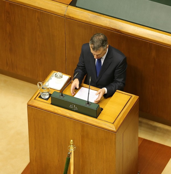 Iñigo Urkullu - Pleno Investidura Lehendakari - EAJ PNV