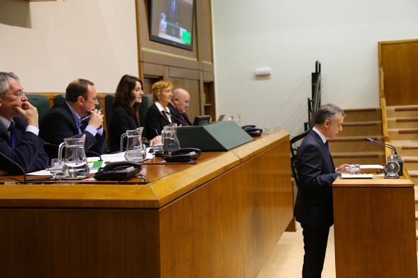 Iñigo Urkullu - Pleno Designación Lehendakari - EAJ-PNV