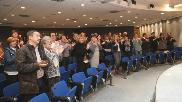 Iñigo Urkullu - Sabin Etxeko langileen agurra