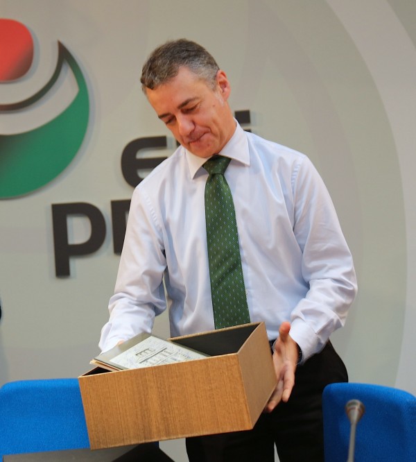 Iñigo Urkullu - Sabin Etxeko langileen agurra