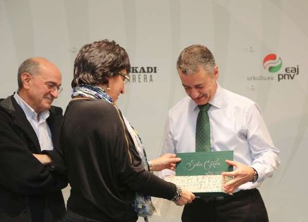 Iñigo Urkullu - Sabin Etxeko langileen agurra