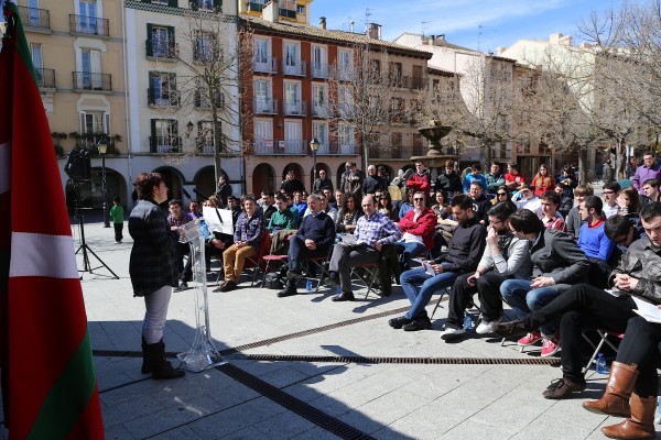 Euzko Gaztedi EGI-k eta Gazteok Bai-k Anaitasun Eguna
