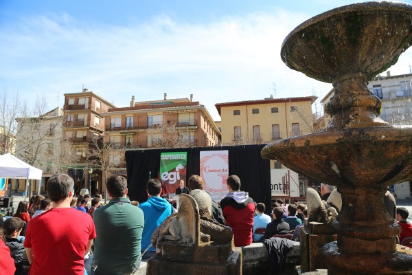 Euzko Gaztedi EGI-k eta Gazteok Bai-k Anaitasun Eguna