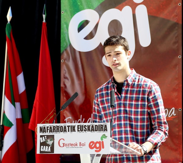 Euzko Gaztedi EGI-k eta Gazteok Bai-k Anaitasun Eguna