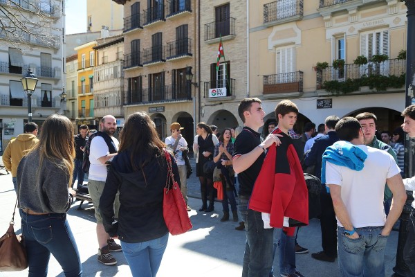 Euzko Gaztedi EGI-k eta Gazteok Bai-k Anaitasun Eguna