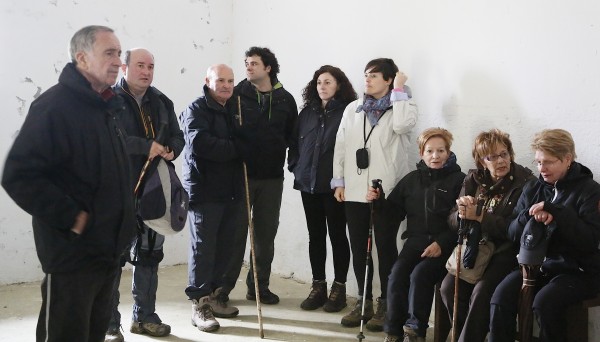 Andoni Ortuzar en Bizkargi en la víspera de Aberri Eguna