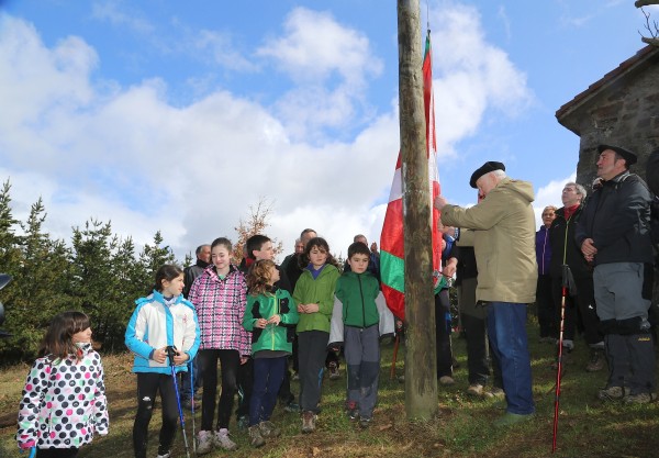 Andoni Ortuzar Aberri Egun bezperan Bizkargin