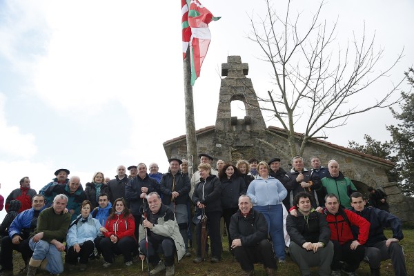 Andoni Ortuzar Aberri Egun bezperan Bizkargin