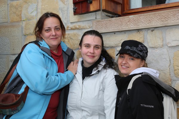 Andoni Ortuzar en Larrabetzu en la víspera de Aberri Eguna