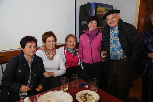 Andoni Ortuzar en Larrabetzu en la víspera de Aberri Eguna