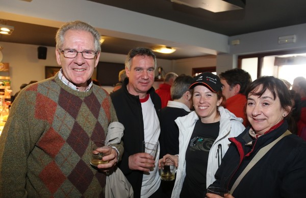 Andoni Ortuzar en Larrabetzu en la víspera de Aberri Eguna