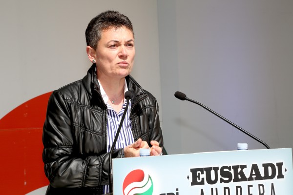 Andoni Ortuzar eta Itxaso Atutxa Lekeitioko Batzokiko 35. urteurrenean