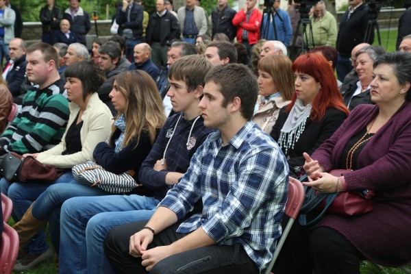Andoni Ortuzar eta Xabier Agirre Arespalditzako batzokiaren berrirekitzen ekitaldian