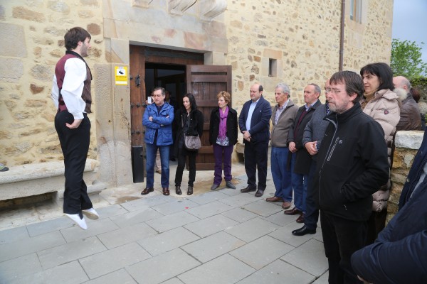 Andoni Ortuzar y Xabier Agirre en Ozaeta