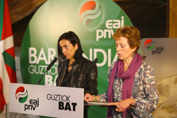 Andoni Ortuzar eta Xabier Agirre Ozaetan