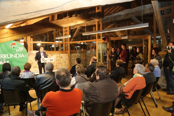 Andoni Ortuzar eta Xabier Agirre Ozaetan