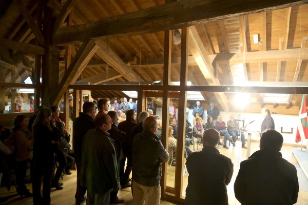 Andoni Ortuzar eta Xabier Agirre Ozaetan