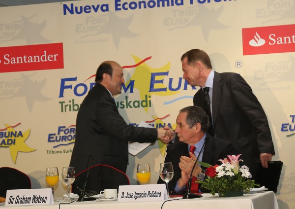 Andoni Ortuzar en Forum Europa