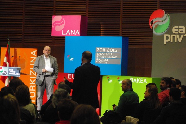 Andoni Ortuzar EAJ PNV en el Kursaal de Donostia: nuestra prioridad son las personas