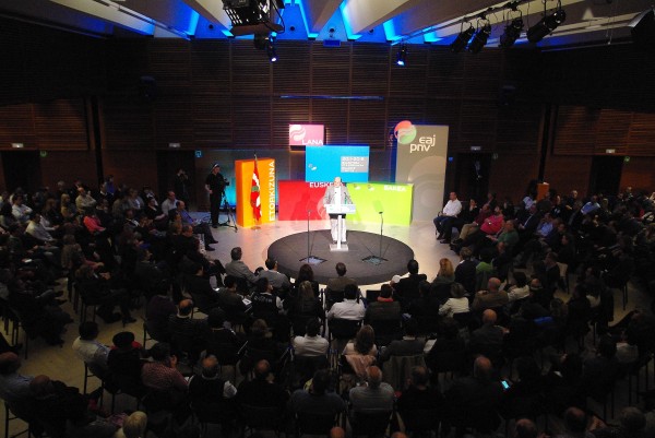 Andoni Ortuzar EAJ PNV en el Kursaal de Donostia: nuestra prioridad son las personas