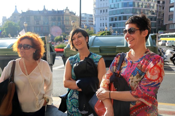 Cargos de EAJ-PNV en la manifestación del  Día internacional del colectivo LGTBQ