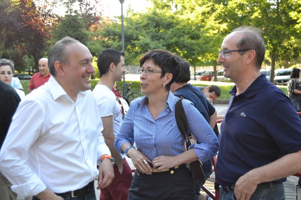 Andoni Ortuzar en el Aniversario del Batzoki de Abendaño
