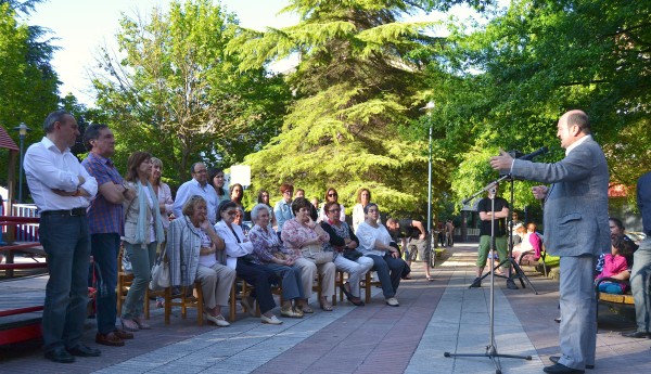 Andoni Ortuzar y Xabier Agirre en el Aniversario del Batzoki de Abendaño