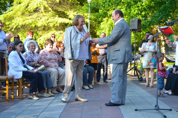 Andoni Ortuzar y Xabier Agirre en el Aniversario del Batzoki de Abendaño