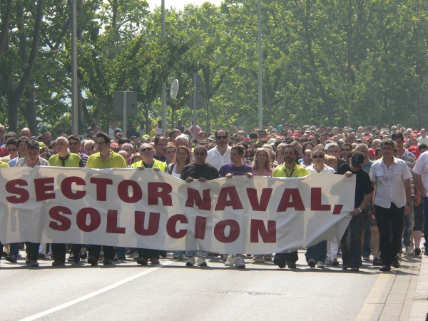 EAJ-PNV se solidariza y apoya a los trabajadores de los astilleros