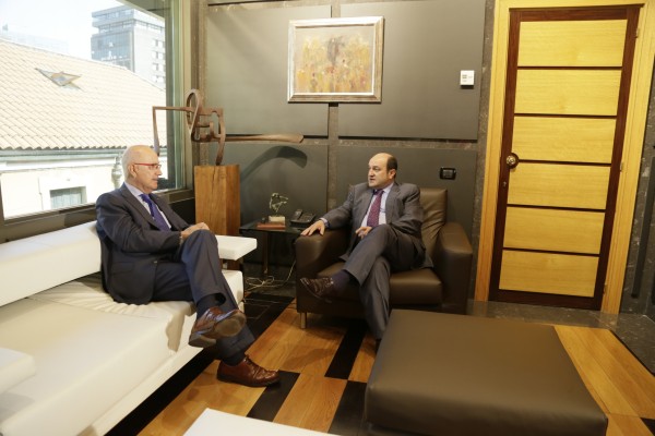 Josep Antoni Duran i Lleida eta Andoni Ortuzarren arteko bilera