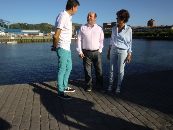 Andoni Ortuzar en Zumaia