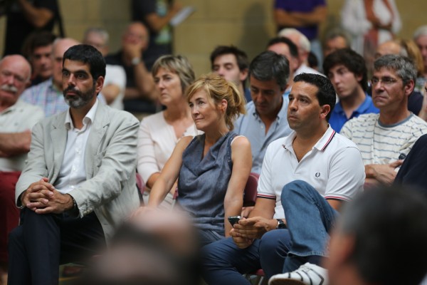 Eneko Goia, Maria Eugenia Arrizabalaga eta Imanol Lasa