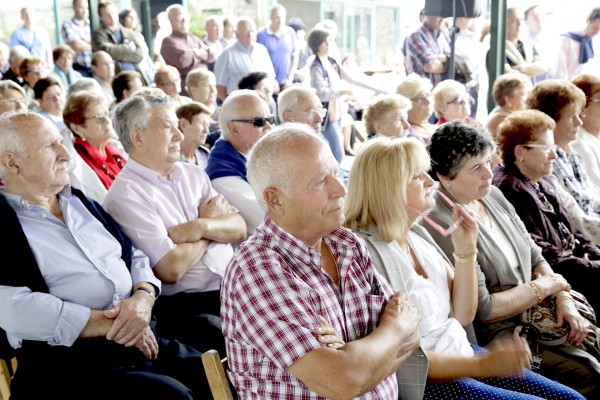 Itxaso Atutxa en el 35 Aniversario del Batzoki de Erandio Goikoa