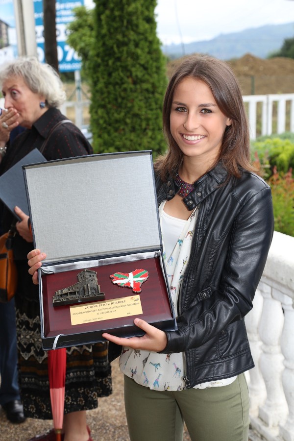 Itxaso Atutxa en el 35 Aniversario del Batzoki de Erandio Goikoa