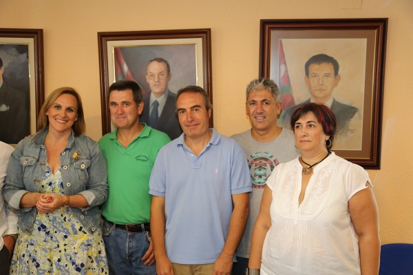 Itxaso Atutxa en el 35 Aniversario del Batzoki de Erandio Goikoa