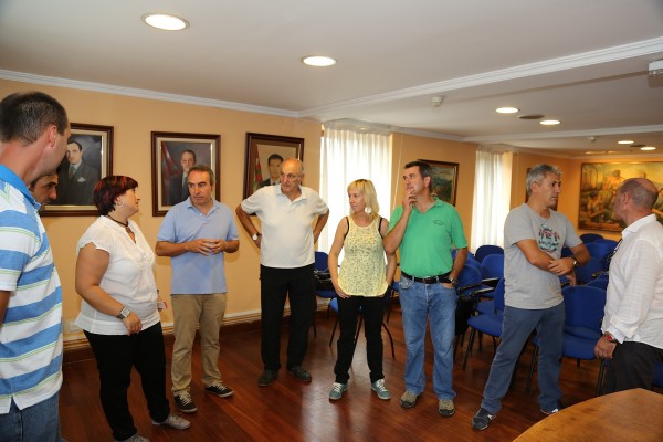 Itxaso Atutxa en el 35 Aniversario del Batzoki de Erandio Goikoa