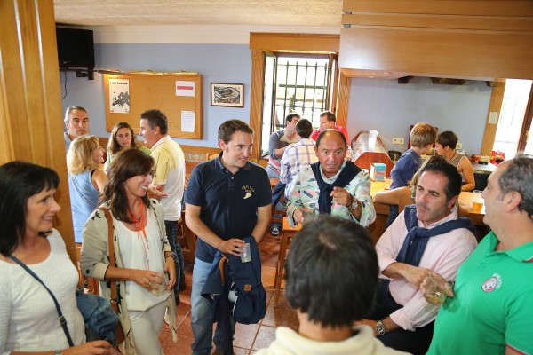 Itxaso Atutxa en el 35 Aniversario del Batzoki de Erandio Goikoa