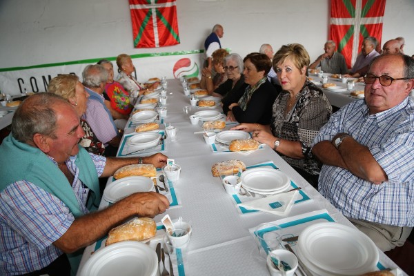 Itxaso Atutxa en el 35 Aniversario del Batzoki de Erandio Goikoa