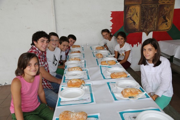 Itxaso Atutxa en el 35 Aniversario del Batzoki de Erandio Goikoa