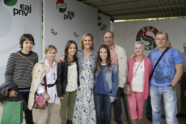 Itxaso Atutxa en el 35 Aniversario del Batzoki de Erandio Goikoa