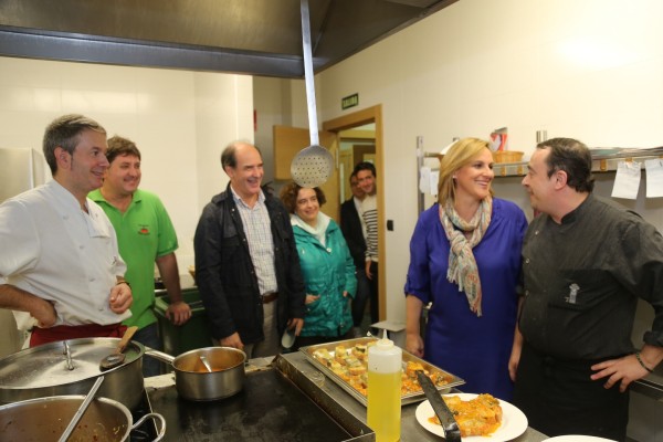 Itxaso Atutxa en el Batzoki de Deusto