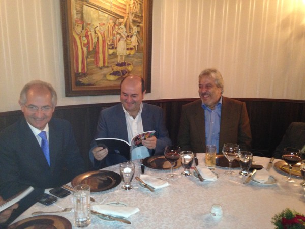 Andoni Ortuzar en Venezuela