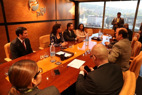 Delegación de Mexico en Sabin Etxea