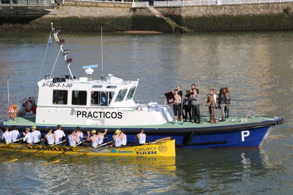 Andoni Ortuzar Fernando del Valleren Oroimenez 1. Traineruen Jaitsierako ekitaldian