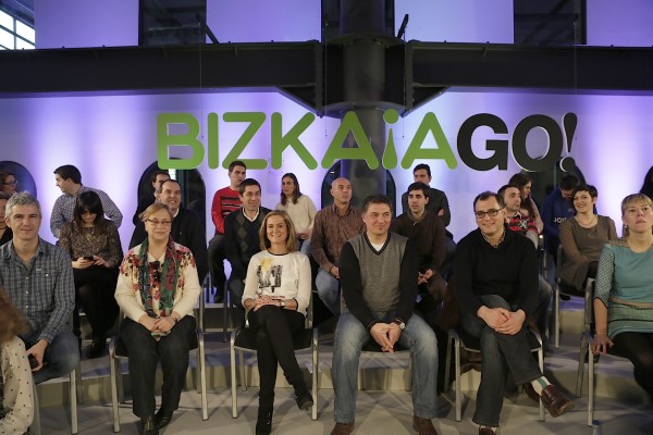 BizkaiaGo! - Alhondiga Bilbao Itxaso Atutxa, Jose Luis Bilbao, Juan Mª Aburto, Andoni Ortuzar