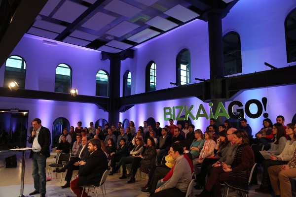 BizkaiaGo! - Alhondiga Bilbao Itxaso Atutxa, Jose Luis Bilbao, Juan Mª Aburto, Andoni Ortuzar