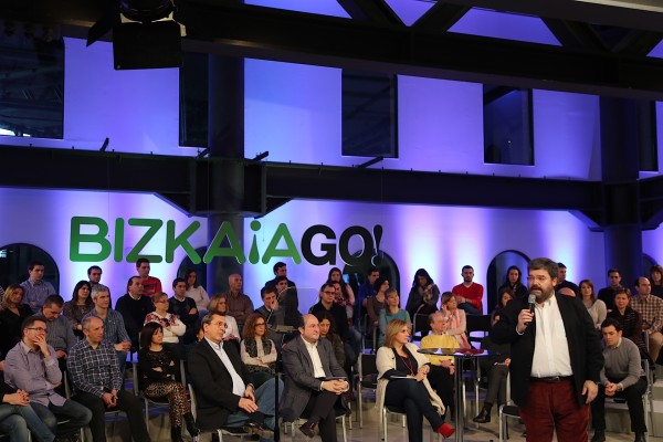 BizkaiaGo! - Alhondiga Bilbao Itxaso Atutxa, Jose Luis Bilbao, Juan Mª Aburto, Andoni Ortuzar